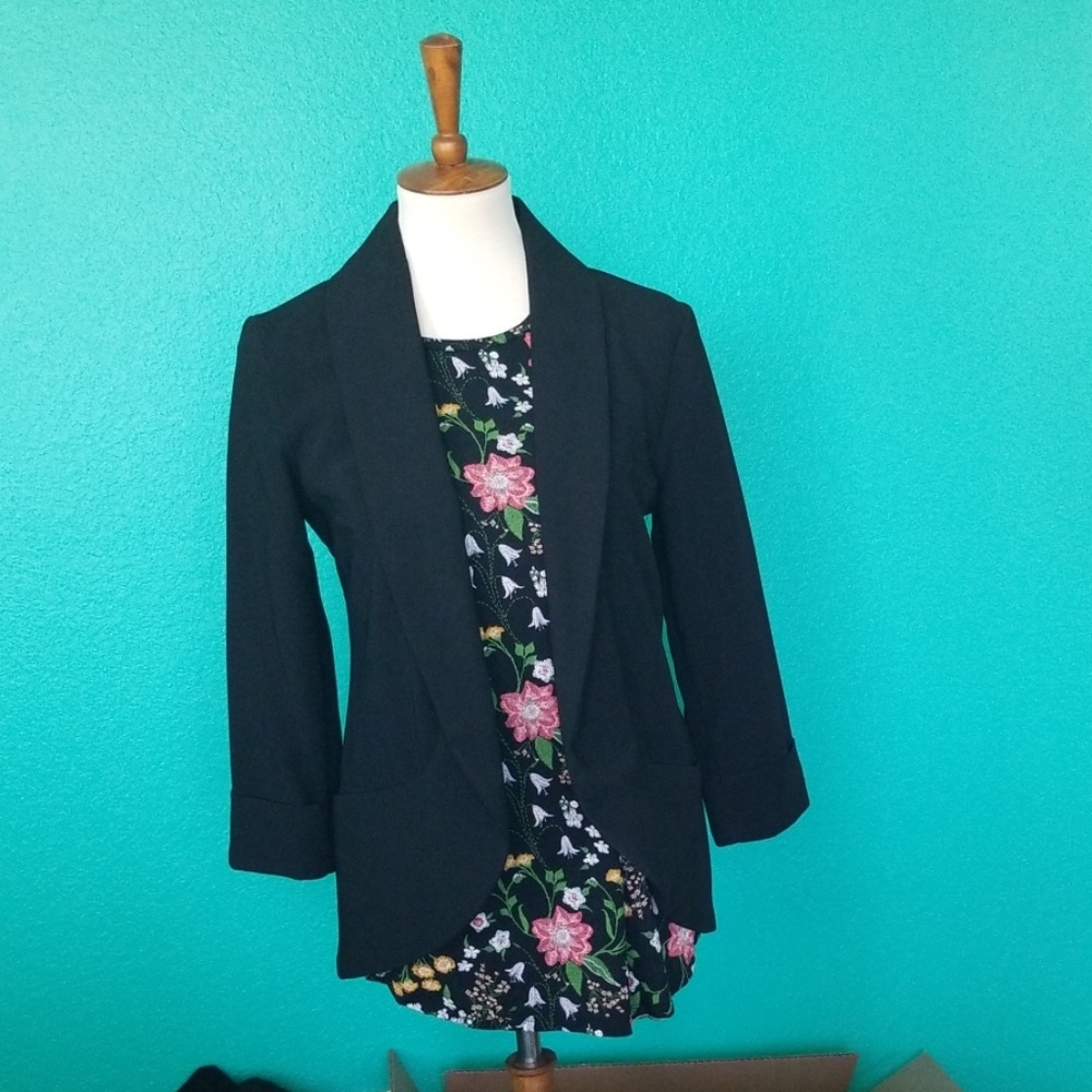 Harlow and Graham high low blazer